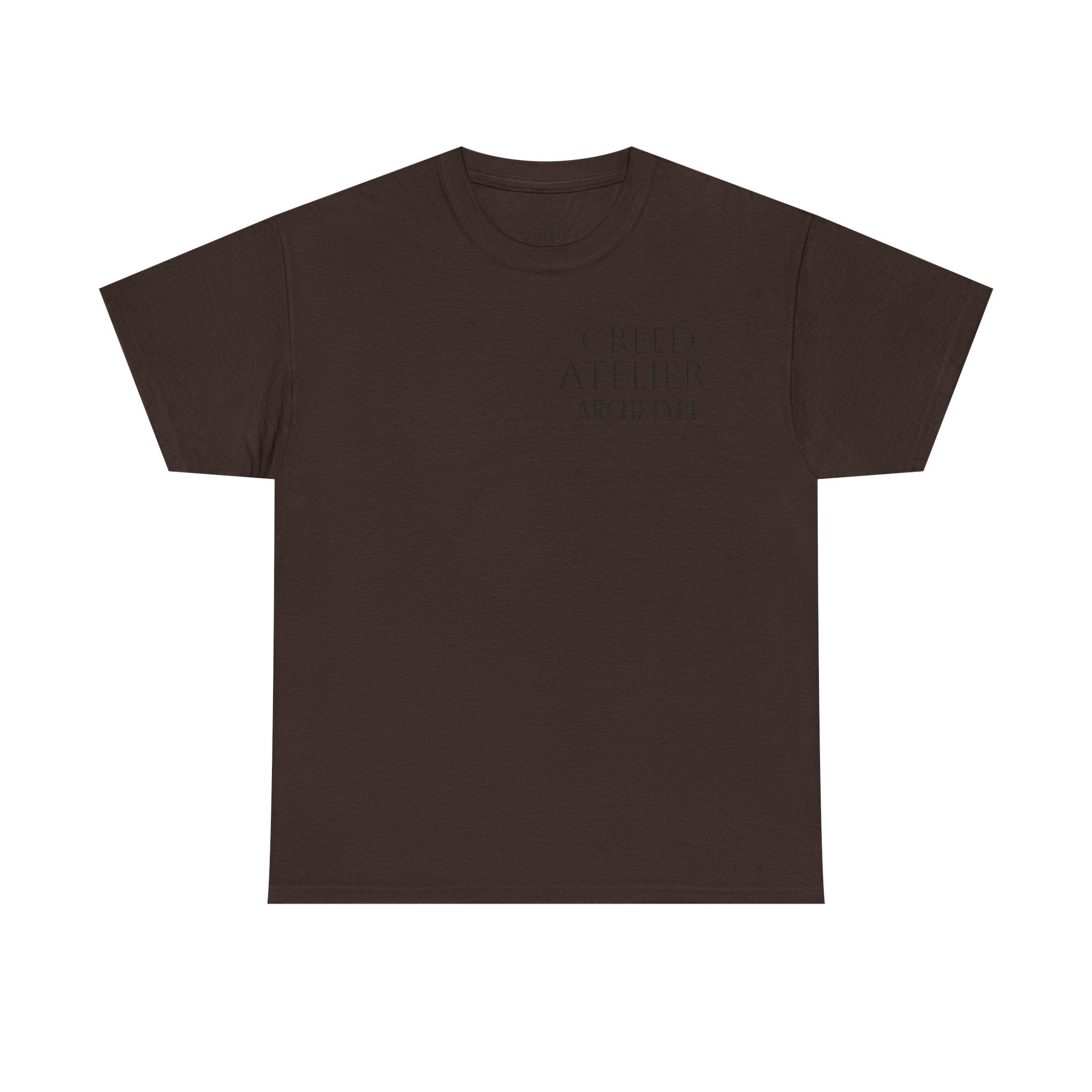 Creed Atelier Graphic Tee — Minimalist Fashion Logo T-Shirt