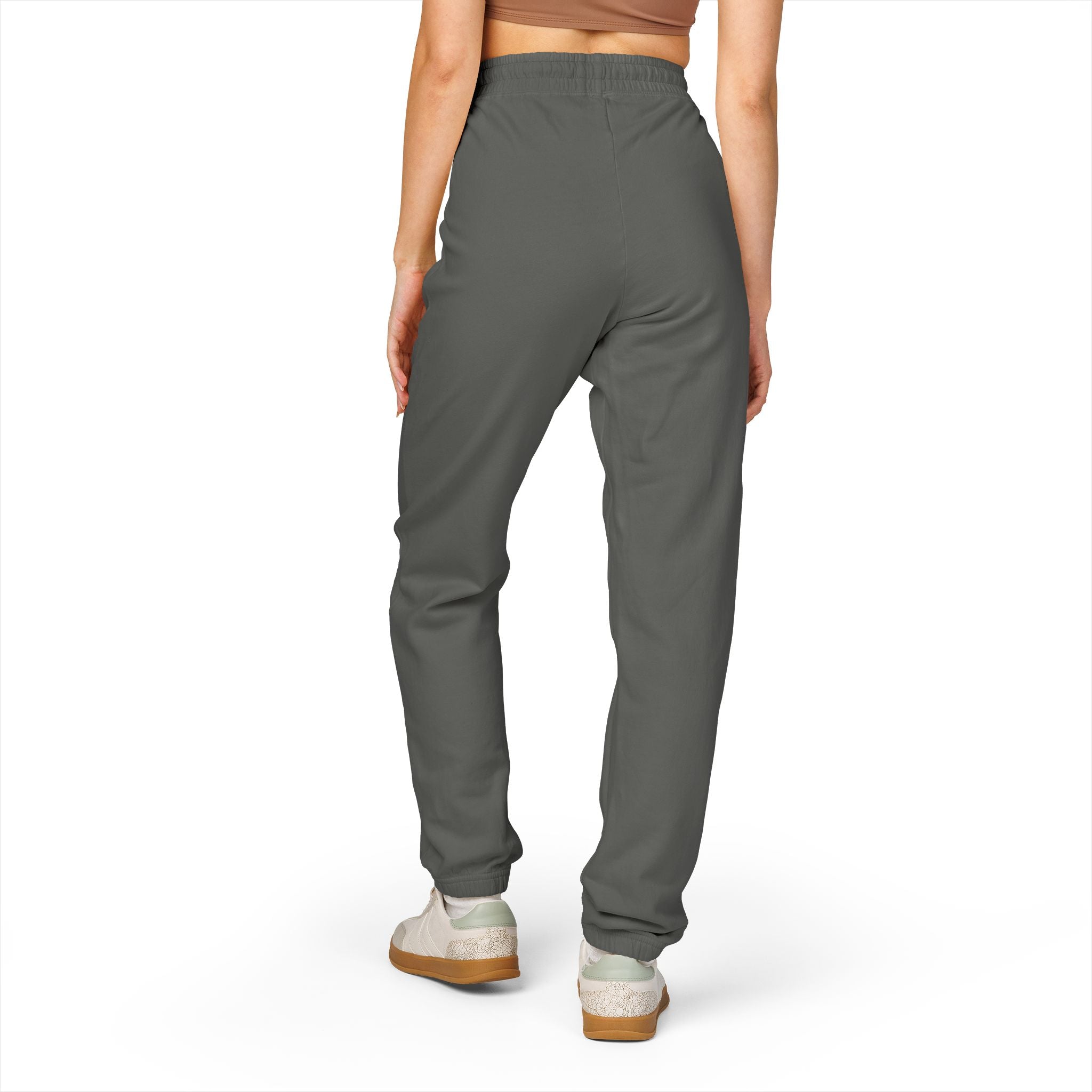 Creed Atelier Graphic Sweatpants — Mossy Green Baggy Sweats