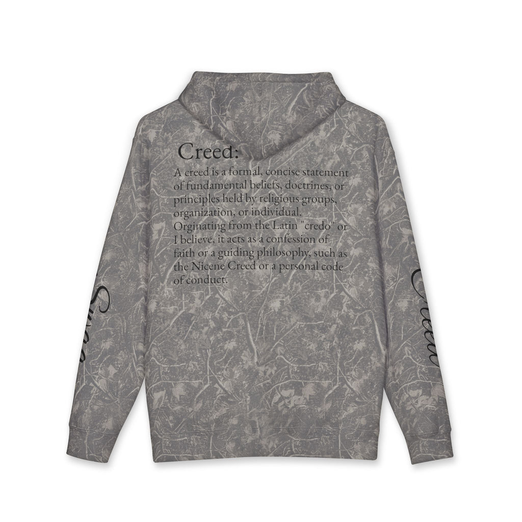 Hoodie - 'Atelier Swag' Crew Creed Graphic Hoodie