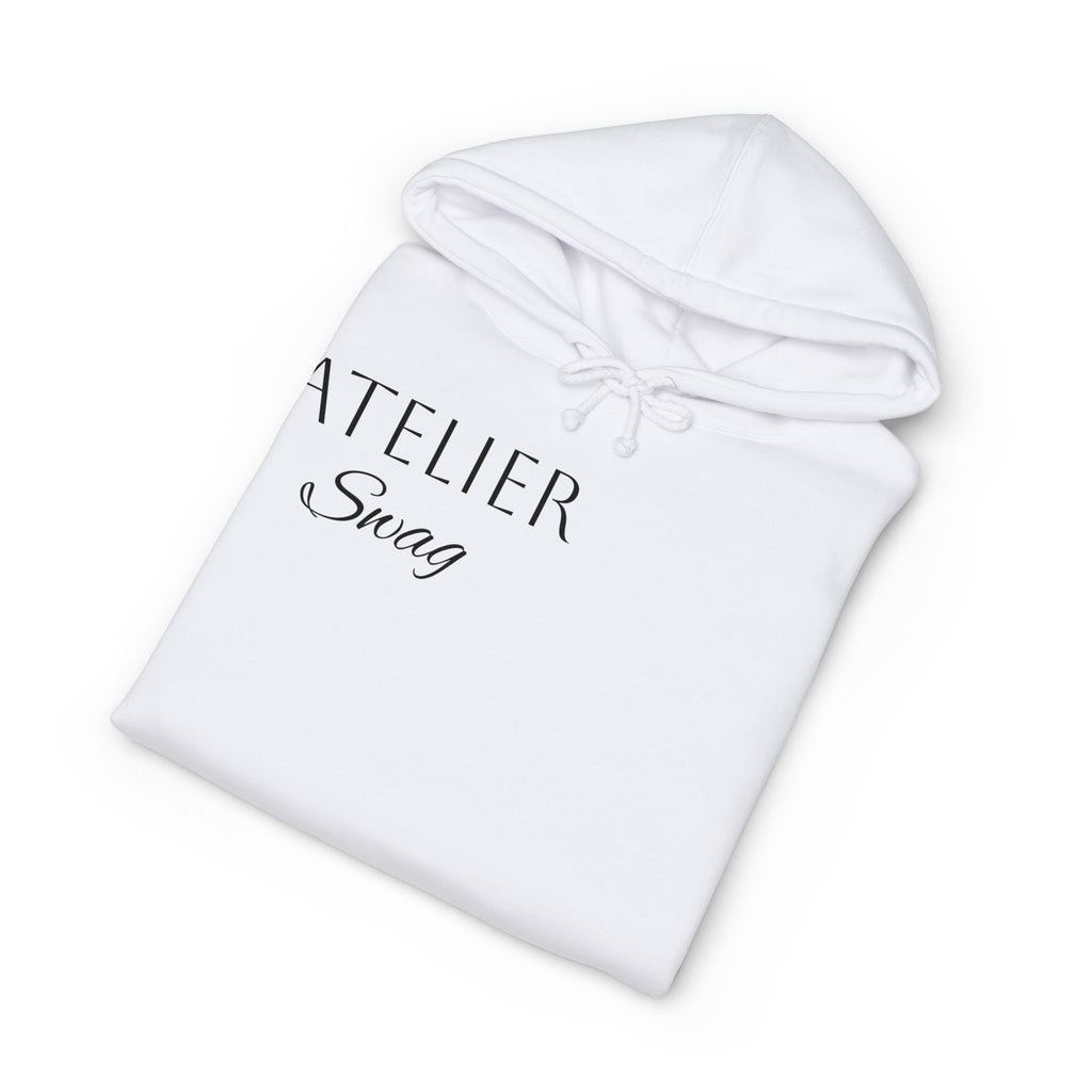 Hoodie - 'Atelier Swag' Crew Creed Graphic Hoodie