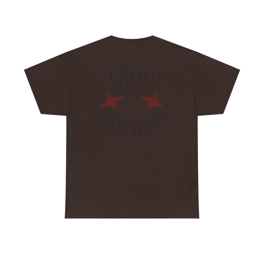 Creed Atelier Graphic Tee — Minimalist Fashion Logo T-Shirt