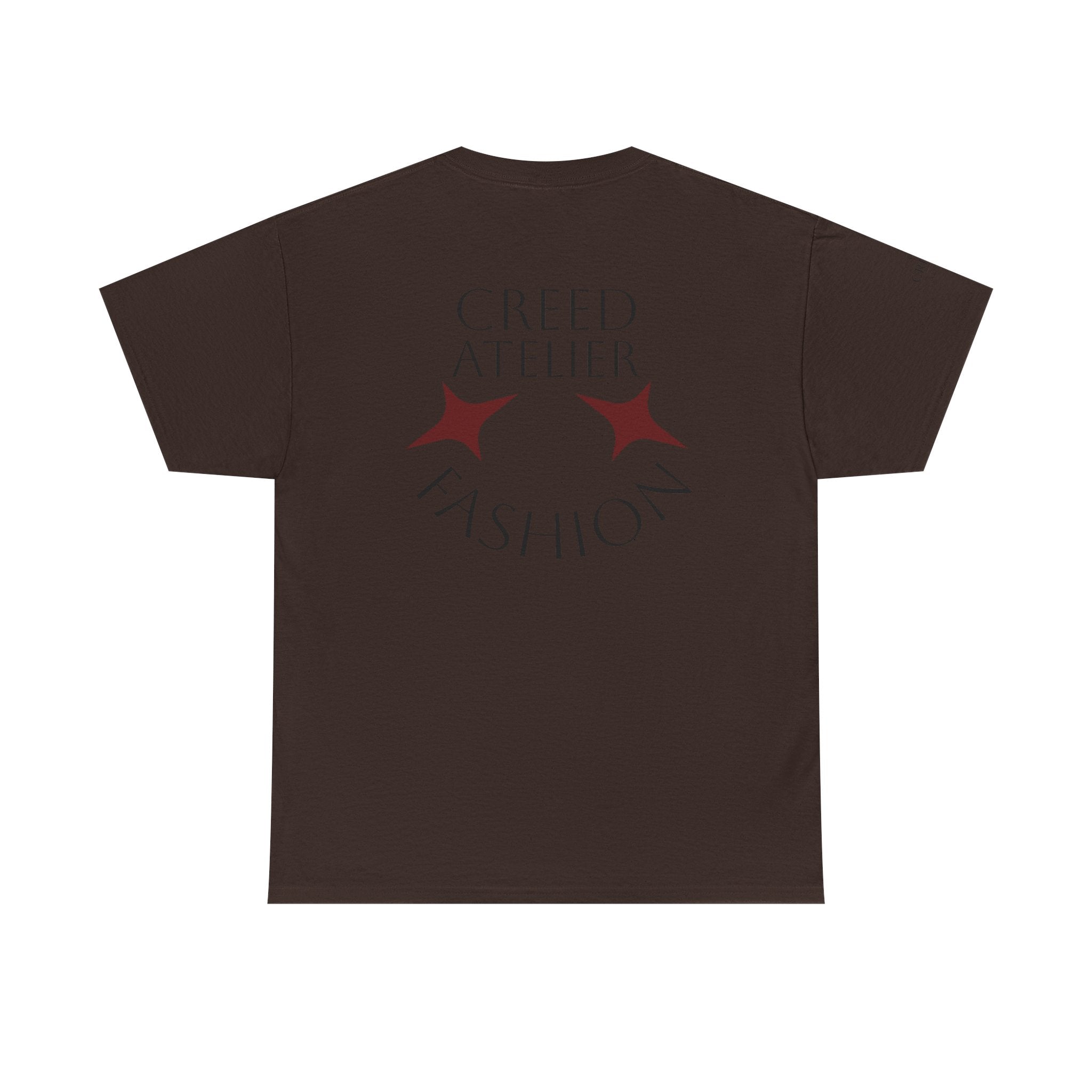 Creed Atelier Graphic Tee — Minimalist Fashion Logo T-Shirt
