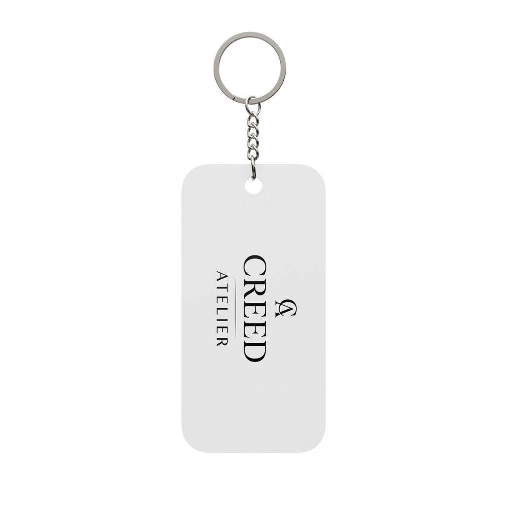 Double-Sided Keychain — 'Creed Atelier' / 'Passion' Minimalist Charm