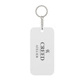 Double-Sided Keychain — 'Creed Atelier' / 'Passion' Minimalist Charm
