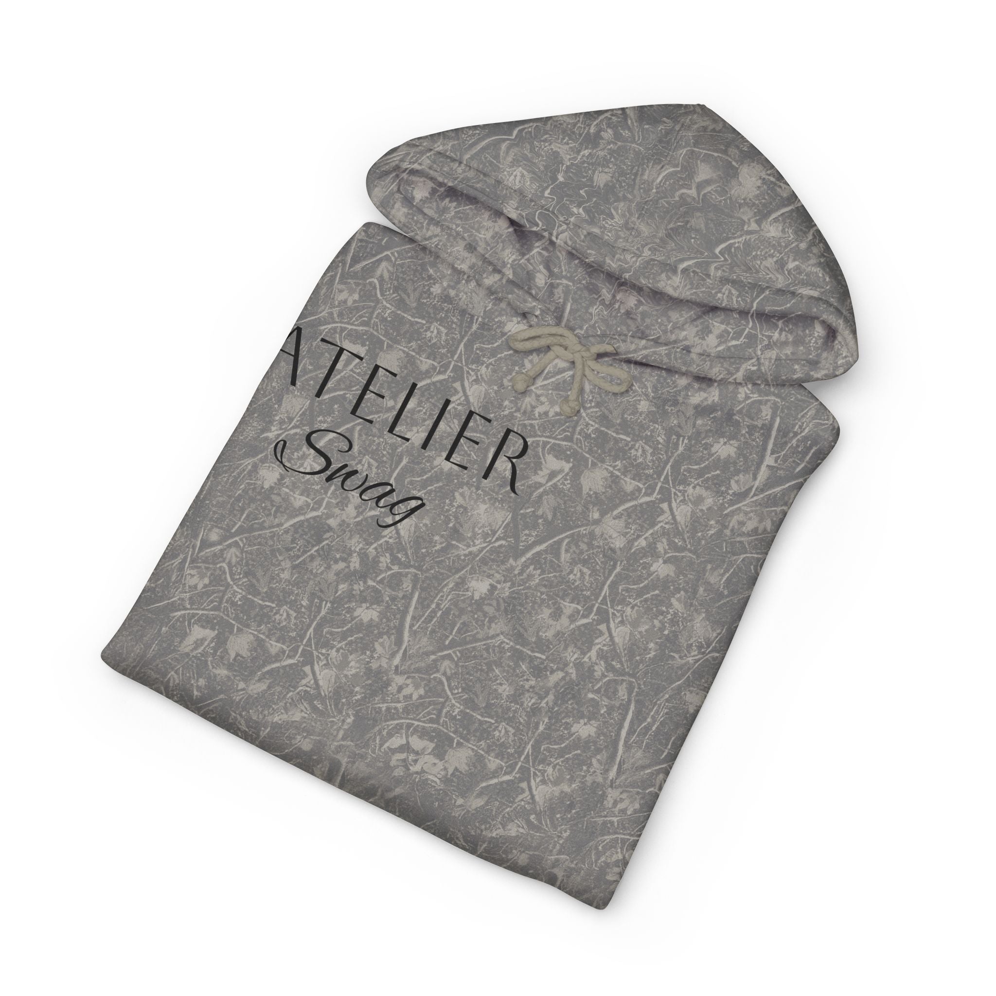 Hoodie - 'Atelier Swag' Crew Creed Graphic Hoodie